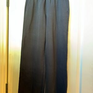 Black Wide Leg Sweatpants